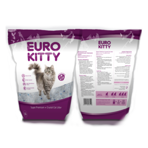 חול קריסטל Earo Kitty יורוקיטי 3.8 קילו