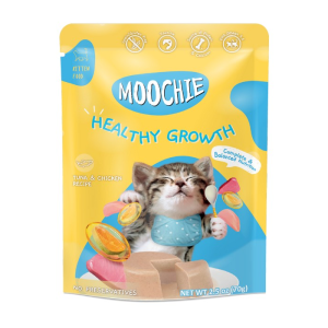 מוצ׳י MOOCHIE מזון מלא לגורי חתולים בטעם עוף טונה  70 גרם