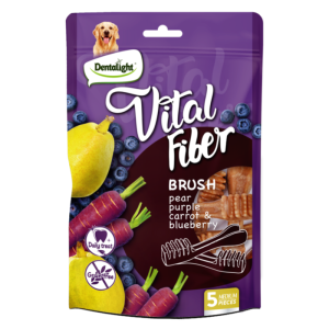 ויטל פייבר אגס סגול Vital Fiber חטיף טבעוני לכלב 80 גרם