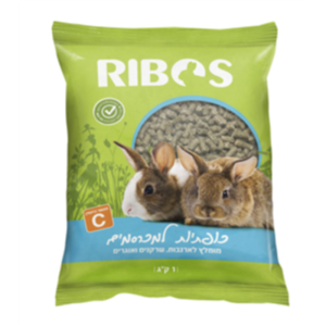 כופתיות למכרסמים RIBOS ריבוס 1 ק״ג