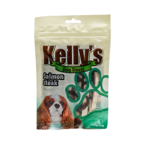 קליס Kelly’s חטיפי לעיסה לכלבים בטעם סלמון סטייק
