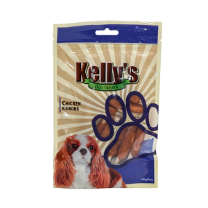 קליס Kelly’s חטיפי לעיסה לכלבים בטעם קבבוני עוף