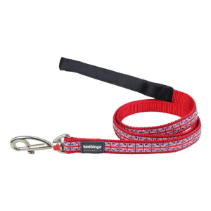 רצועה צבעונית רד דינגו Red Dingo בצבע אדום דגל אנגליה